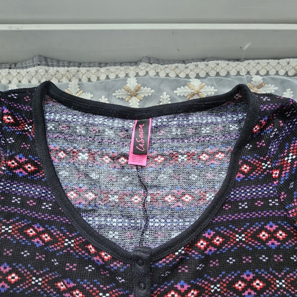 La Senza Long sleeve Bodysuit Nightwear M - Picture 8 of 9